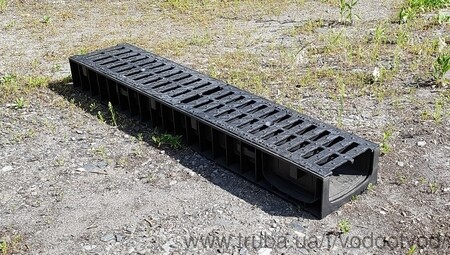 Комплект лоток с решеткой чугунной